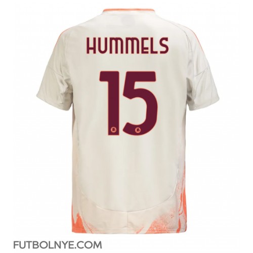 Camiseta AS Roma Mats Hummels #15 Visitante Equipación 2024-25 manga corta